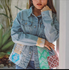 Denim Patch Jacket