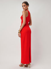Eiza Gown - Cherry Red