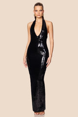 Nookie Siren Gown - Black