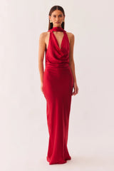 Rosanna Maxi Dress - Red