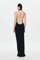 Misha Vanessa Jersey Maxi Dress - Black