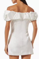 Misha Amara Mini Dress - Ivory