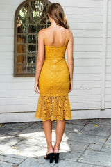 Kelsey Dress - Mustard