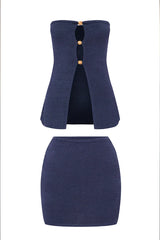 Nellie Mini Skirt - Midnight
