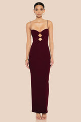 Nookie New Muse Gown - Wine