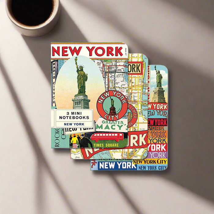 New York City Mini Notebooks Set - The New York Public Library Shop