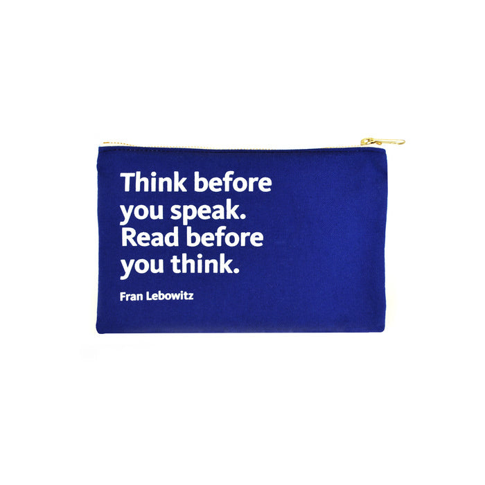 NYPL Fran Lebowitz Pouch - The New York Public Library Shop
