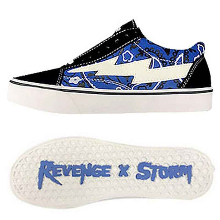 Revenge x Storm Lightning Skateboard Shoes Low-Top Canvas Shoes / Vengeful Storm - Size avaliable 35~45