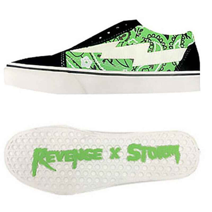 Revenge x Storm Lightning Skateboard Shoes Low-Top Canvas Shoes / Vengeful Storm - Size avaliable 35~45