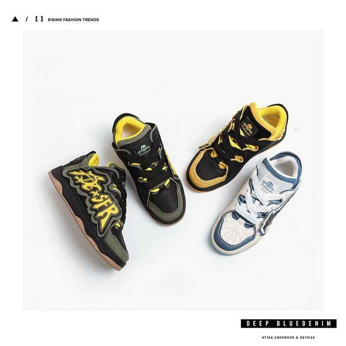 Shadow Blaze/ Fangshao Unisex Platform Couple’s Sneakers Shoes Streetwear Vibe