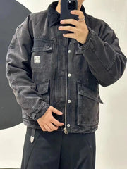 Stussy Vintage Washed Denim Carhartt Workwear Jacket – Detroit J97 Coat