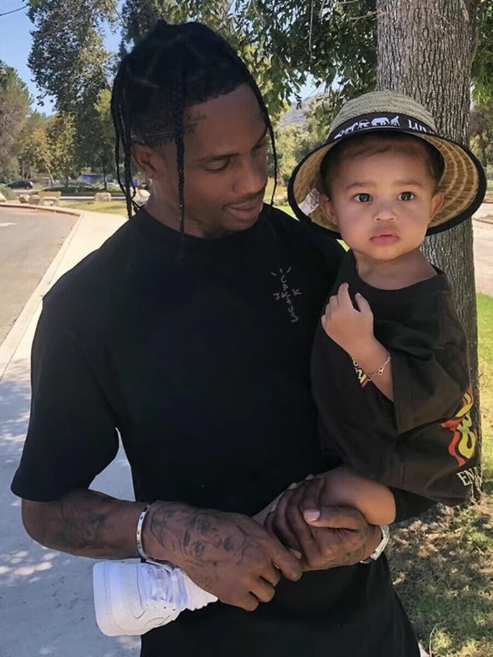 Travis Scott Short Sleeve T-Shirt X McDonald’s High Street Loose Printed Tee