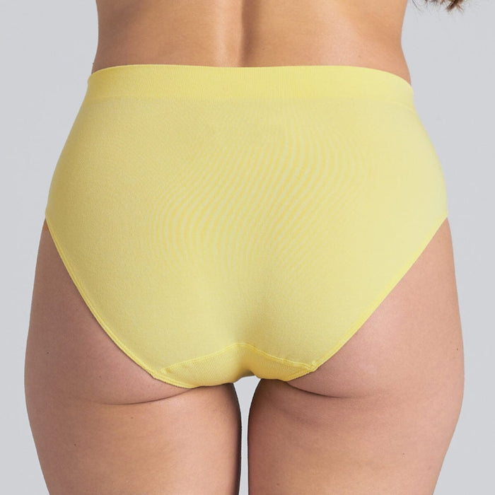 Women's SmoothFit Full Brief - Capri Yellow - Bamboo Underwear