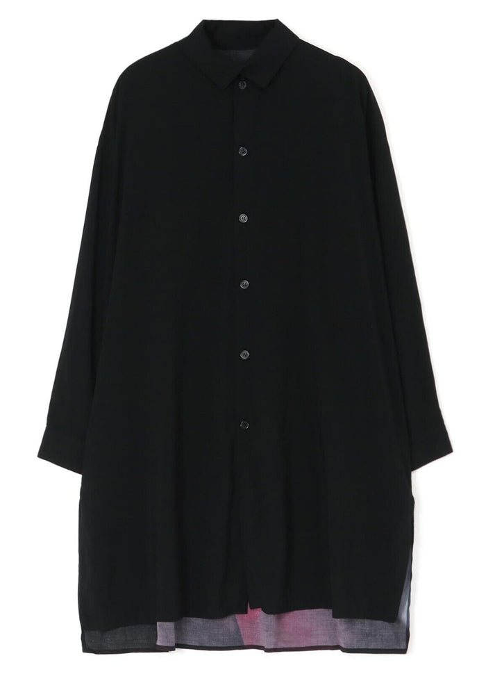 Yohji Yamamoto Vibe Shirt Y’s Ayumidoll Limited Edition Doll Print Dark Shirt